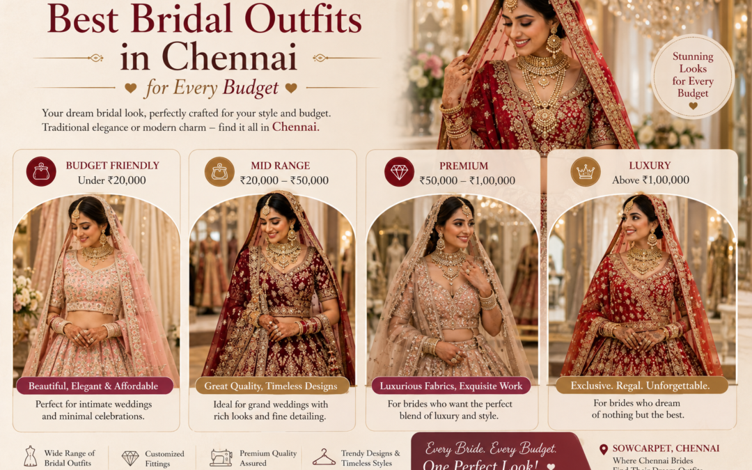 Best Bridal Outfits in Chennai for Every Budget