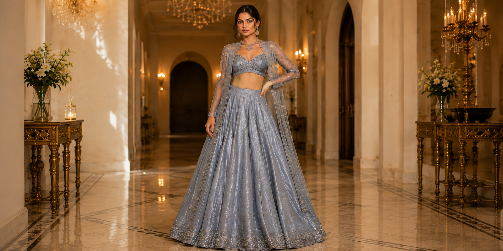best bridal lengha in chennai 